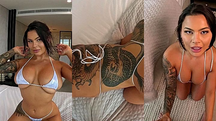 nasty diva Holly Brougham fucked so good on bed till her legs gave out leaked onlyfans sex