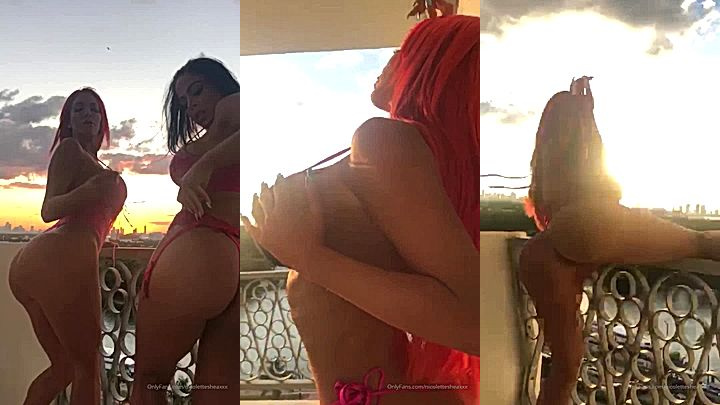 hot rich mom compilation of her best videos, wath her suck dick and eat wet pussy, Nicolette Shea leaked video