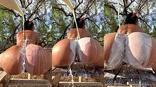 Jaaden Kyrelle gets her amazing butt fucked really hard