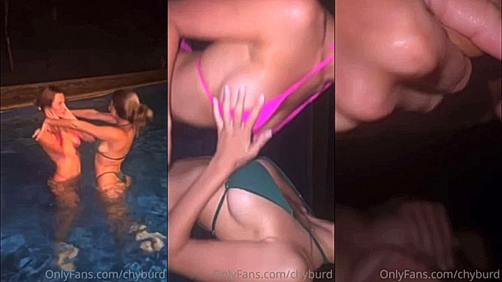 sexy hot girl Carolina Samani having fun at the party
