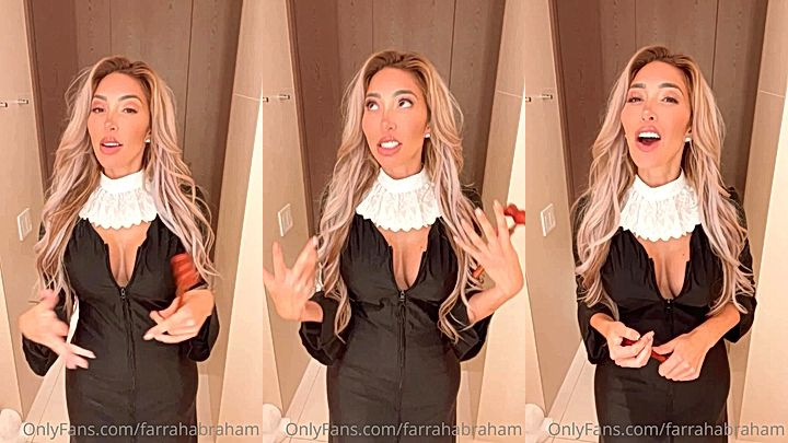 now this is the sexies judge you have ever seen, leaked Farrah Abraham haloween costume