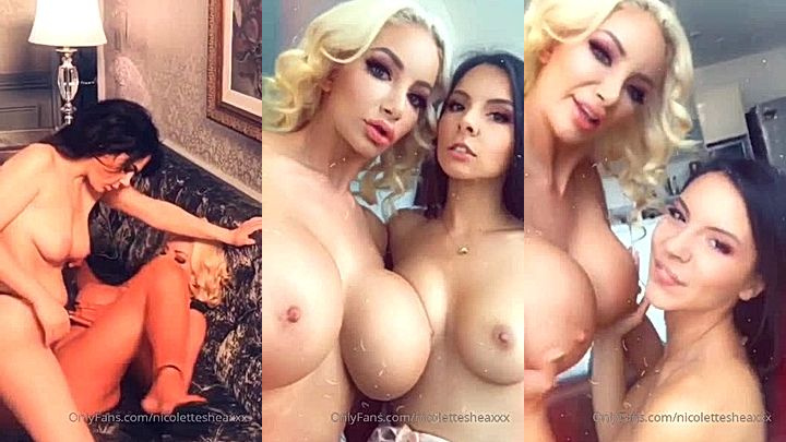 naughty dollNicolette Sheagrab her big massive tit still she is soaking wet