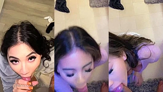 Asian.candy sucked hard cock with so much passion, leaked video