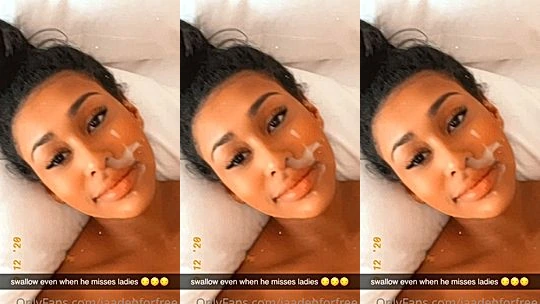 Jaaden Kyrelle got cum on her face leaked onlyfans video