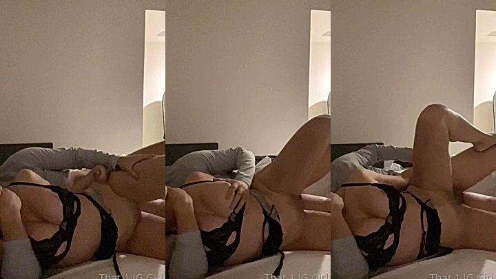 horny teen in lingerie got fucked agressively and she still begs for more