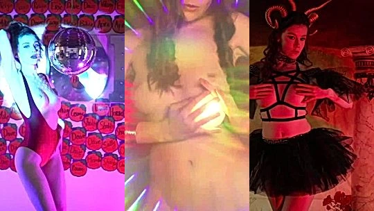 naughty onlyfans model Emily Bloom cosplay and shows her big tits