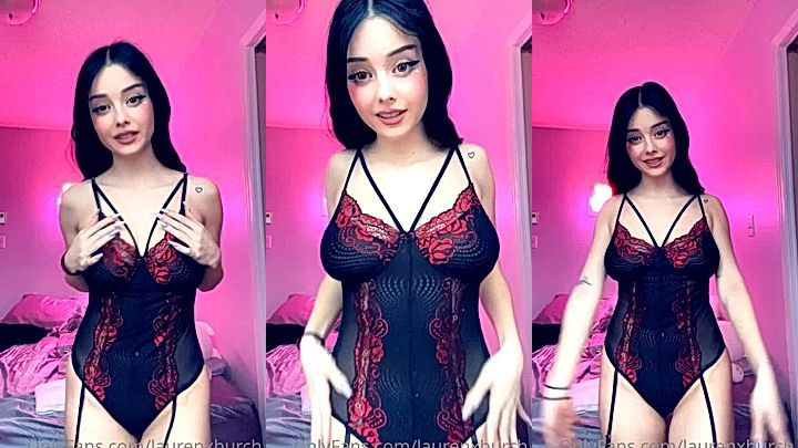 canadian onlyfans model Burch twins shows her huge as in ……..