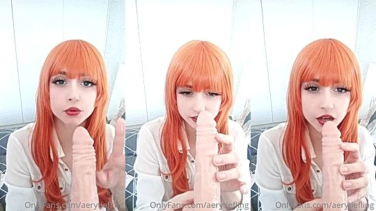 naught babe  Aery Tiefling miss gagging on your huge hard dildo, leaked onlyfans video
