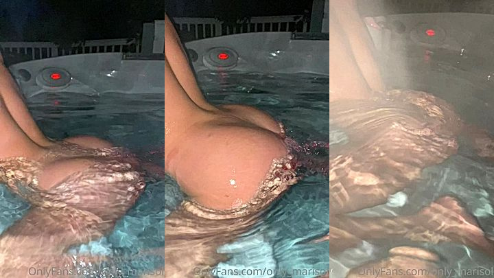 watch me throw that big booty on your face in this hot jacuzzi, Marisol Yotta onlyfans video
