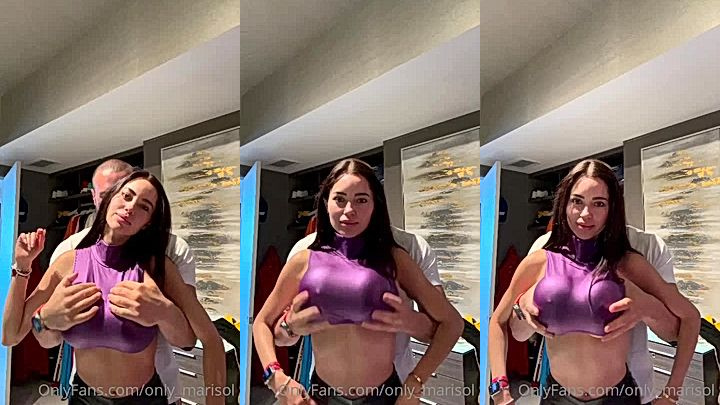 Marisol Yotta squeezed and pressed my latina big tits