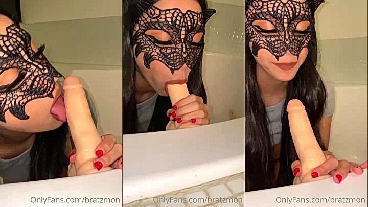 sexy latina girl Valentina Olivas likes to play with her plastic dick before taking the real dick onlyfans