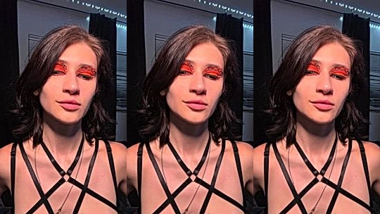 hot onlyfans model Vampkira shows her natural big boobs in lingerie