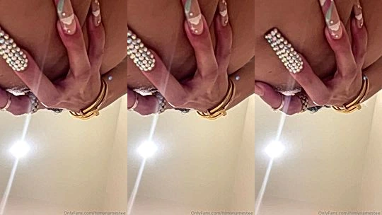 dirty hot sexy model Himynamestee grab her fat ass