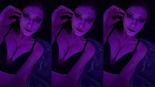slutty bad onlyfans bitch talk dirty to cam and show her big tits Vampkira