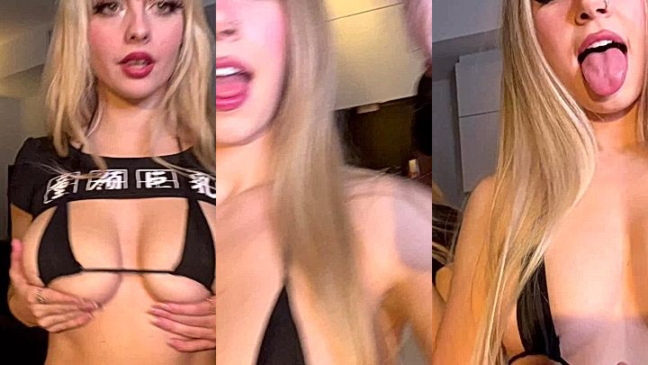 pretty ass bitches Burch twins rubs their huge natural boobs