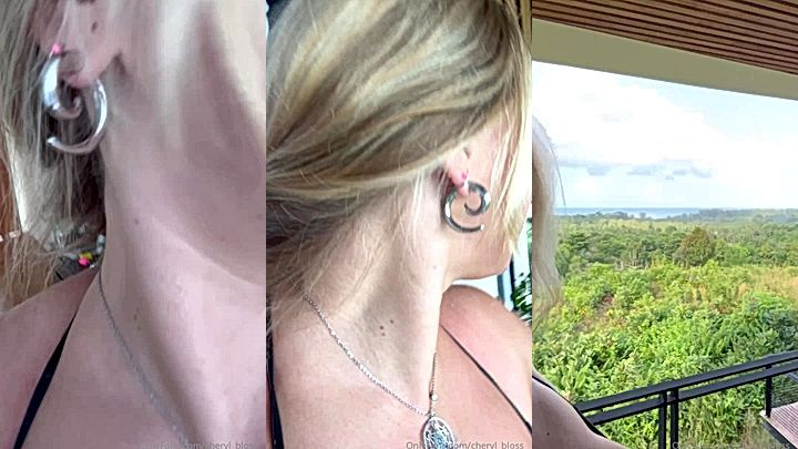 nasty freaky russian sut Cheryl Blossom shows the view and her huge tits