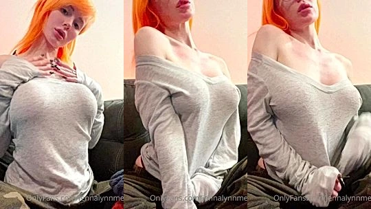 hot naughy model Jenna Lynn Meowri big juicy boobs are begging to be free, leaked teasing video