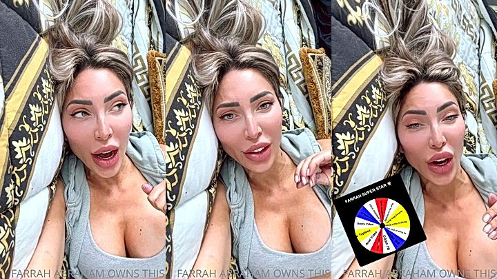 Farrah Abraham show her huge sexy clevage in this leaked nude scene
