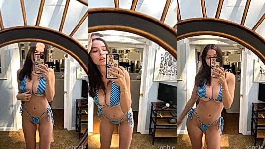 thick shit Sophie Mudd hold and fondle her big boobs