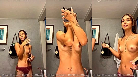 sey onlyfans model Babybellllzzzz undress with her bitch and do her makeup