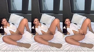 naughty indian onlyfans model  Jasminx fingers her coo hie fast