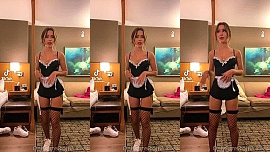 sexy american onlyfans model Babybellllzzzz dance in lingerie and shows her tits