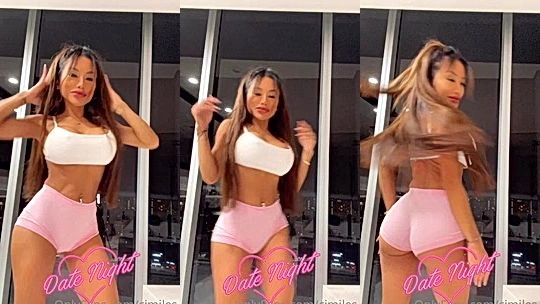 curvy sexy bad bitch CJ Miles whies her sey waist on camera, leaked video