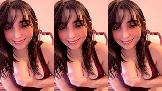 naughty wild latina onlyfans model  Defiantpanda rubs her natural big tits slowly