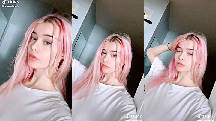 onlyfans model Burch twins looks hot in a kitty headband