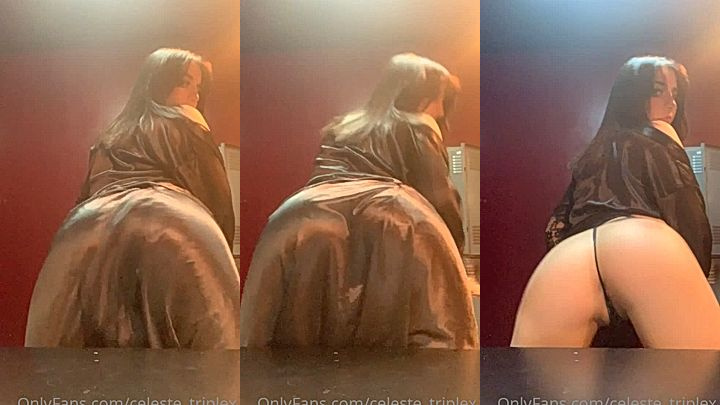 big college pretty ting  Triplexceleste make her sexy round ass calp