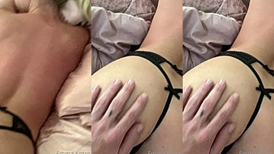 busty american onlyfans model Emma Kotos gets her big ass rubs by her stepbro