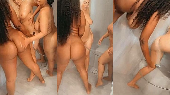 freaky naughty girl Prissy Blaire grab her friends big ass and shake it hard till they wet