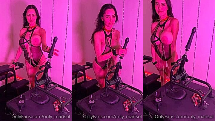 OnlyFans leak video Marisol Yotta sexy big tits in the gym