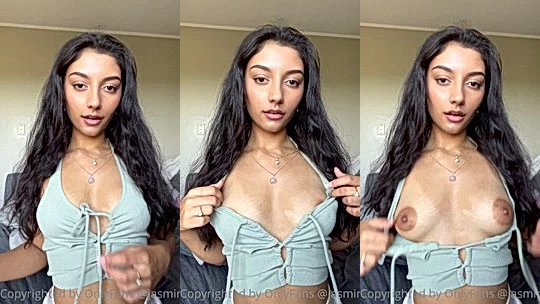 Jasminx knows you are watching her that why she takes time touching herself