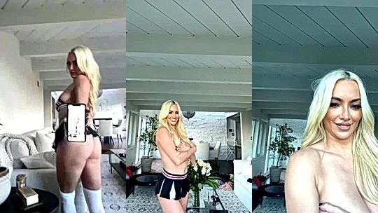 sexy girl Lindsey Pelas close up of her tits getting played with onlyfans leak video