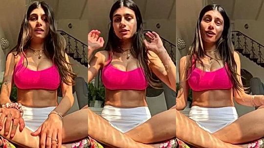 compilation video of Mia Khalifa best onlyfasn teasing videos