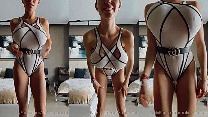 Leaked video with Marisol Yotta testing my new outfit