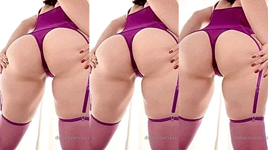 big ass latina onlyfans model  Defiantpanda shakes her natural big ass