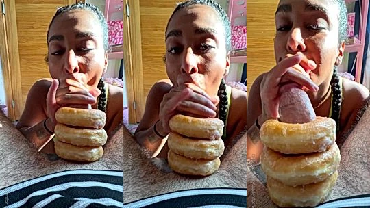 nasty bitch Jaaden Kyrelle  gagged and spitting while she takes it all onlyfans leak porn