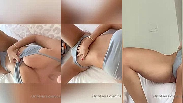 naughty sexy doll Carolina Samani sent a private video o fher shaking her ass for her man