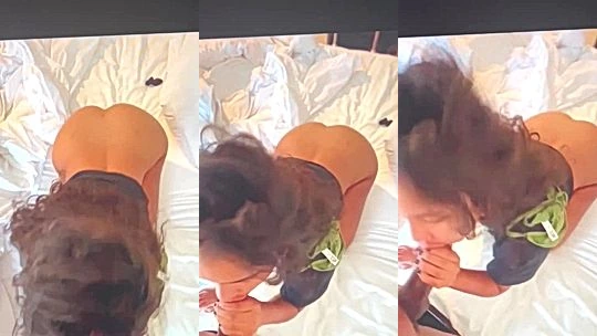 horny onlyfans girl THUMBALINA on her knees, apologizing the right way