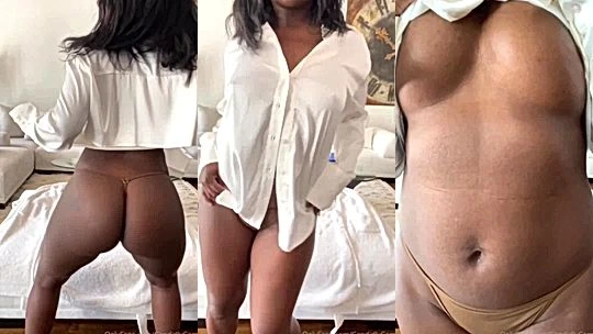 sexy hot slut Candidlycam wore her mans shirt naked onlyfans leak