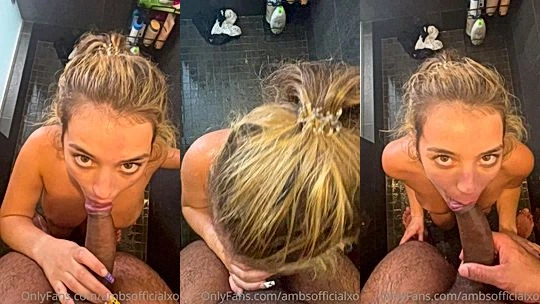 Amber Ajami’s deepthroat challenge, i didn’t stop until i gagged