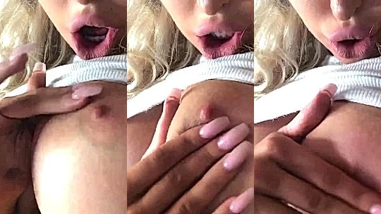 naughty onlyfans model Amanda Toy life up her lingerie and fingers her wet coochie
