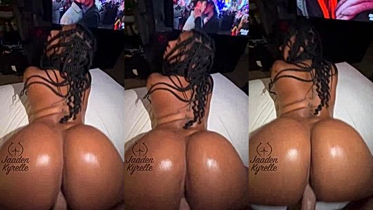 onlyfans leak model Jaaden Kyrelle oiled up and fucked like a slut leaked onlyfans sex