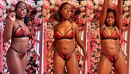 sexy hot ebony slut Candidlycam wants some flowers