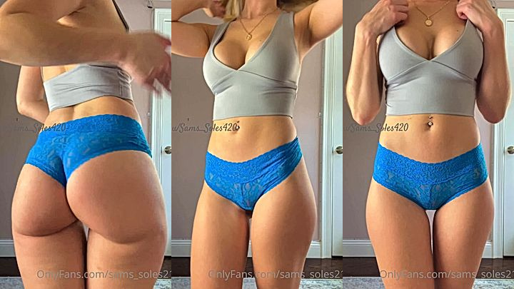 Sams soles21 tries out different bikinis leaked onlyfans video
