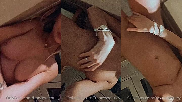 nasty busty college girl  Frances Bentley show her bare tits upclose