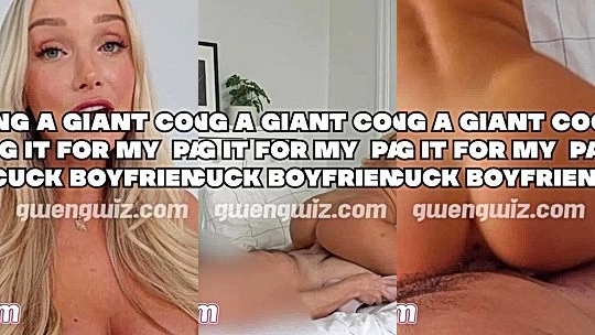 busty chic Gwengwiz fucked hard by giant cock and she filmed when she moan loud leaked onlyfans sex
