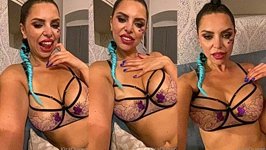 hot girl Kira Queen knows youre  here for her tits onlyfans leak video